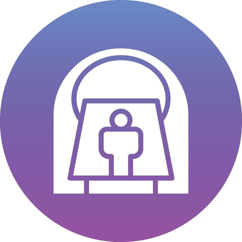 CT Scan Vector Icon
