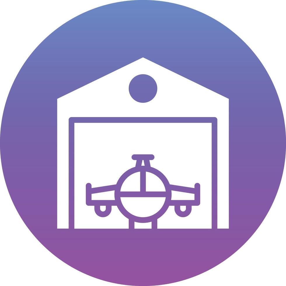 Hangar Vector Icon