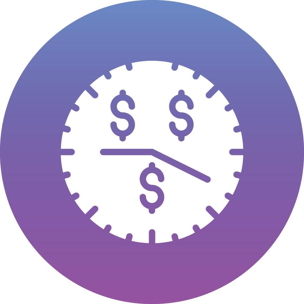 Time is Money Vector Icon