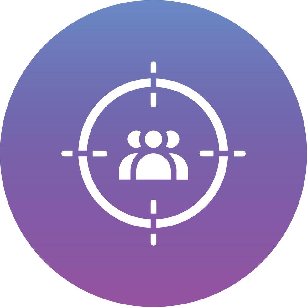 User Target Vector Icon