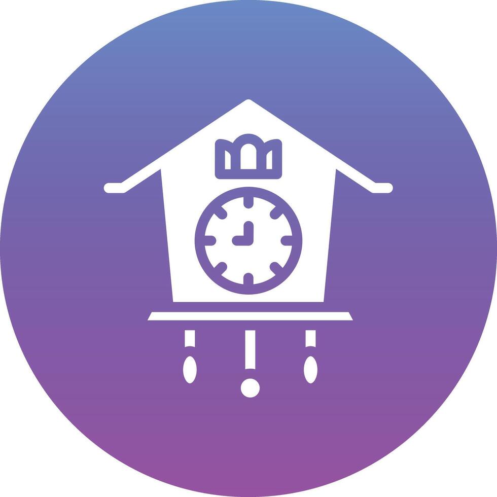 Cuckoo Clock Vector Icon