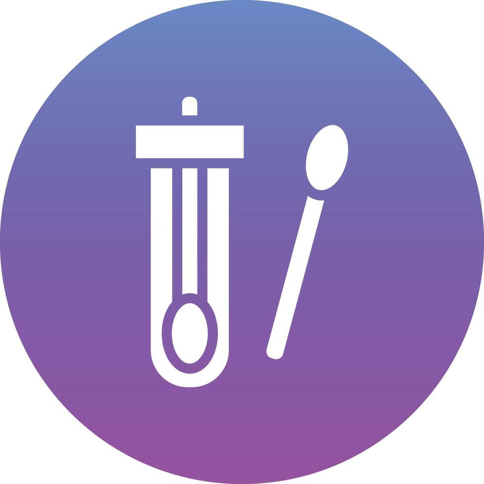 Swab Test Vector Icon