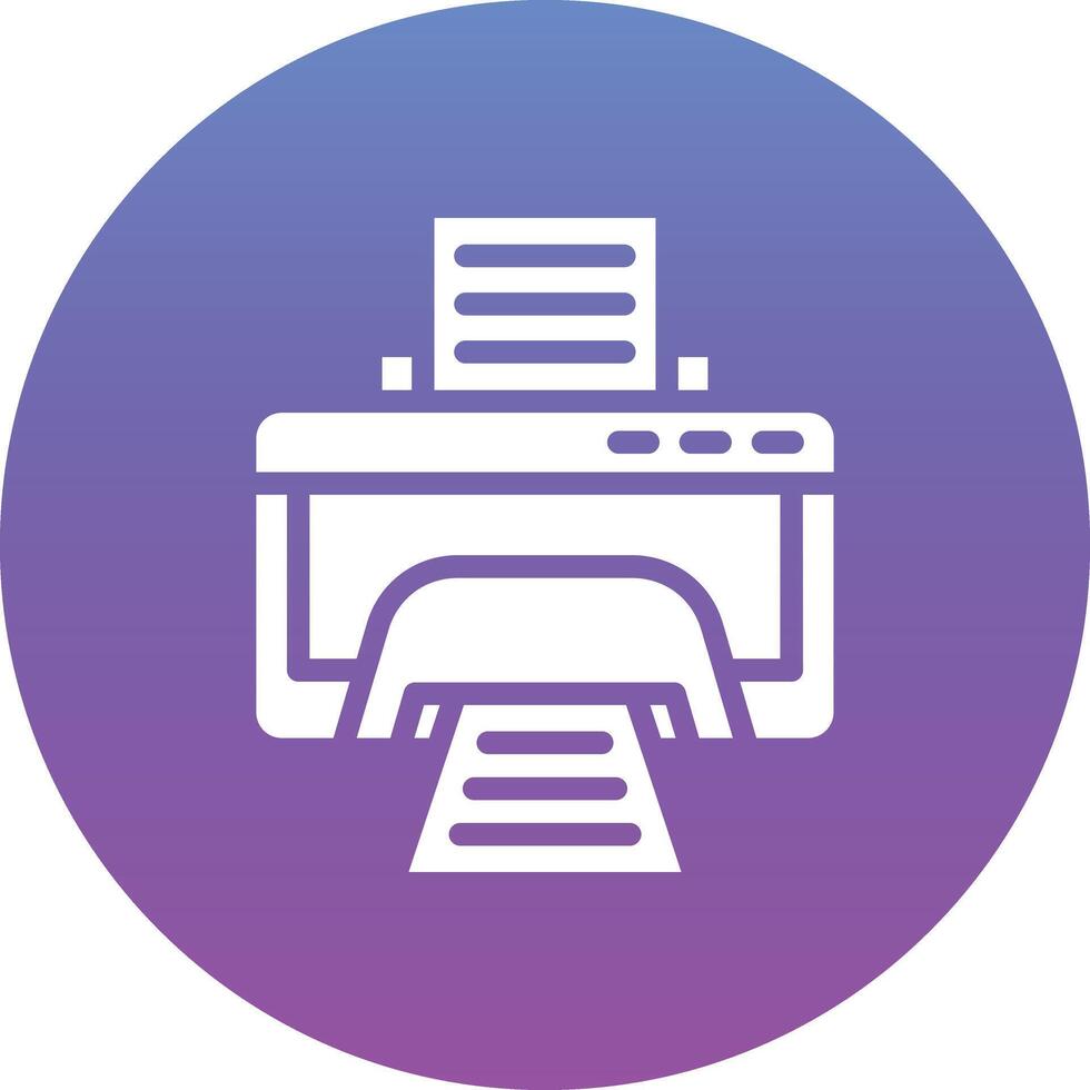 Printer Vector Icon