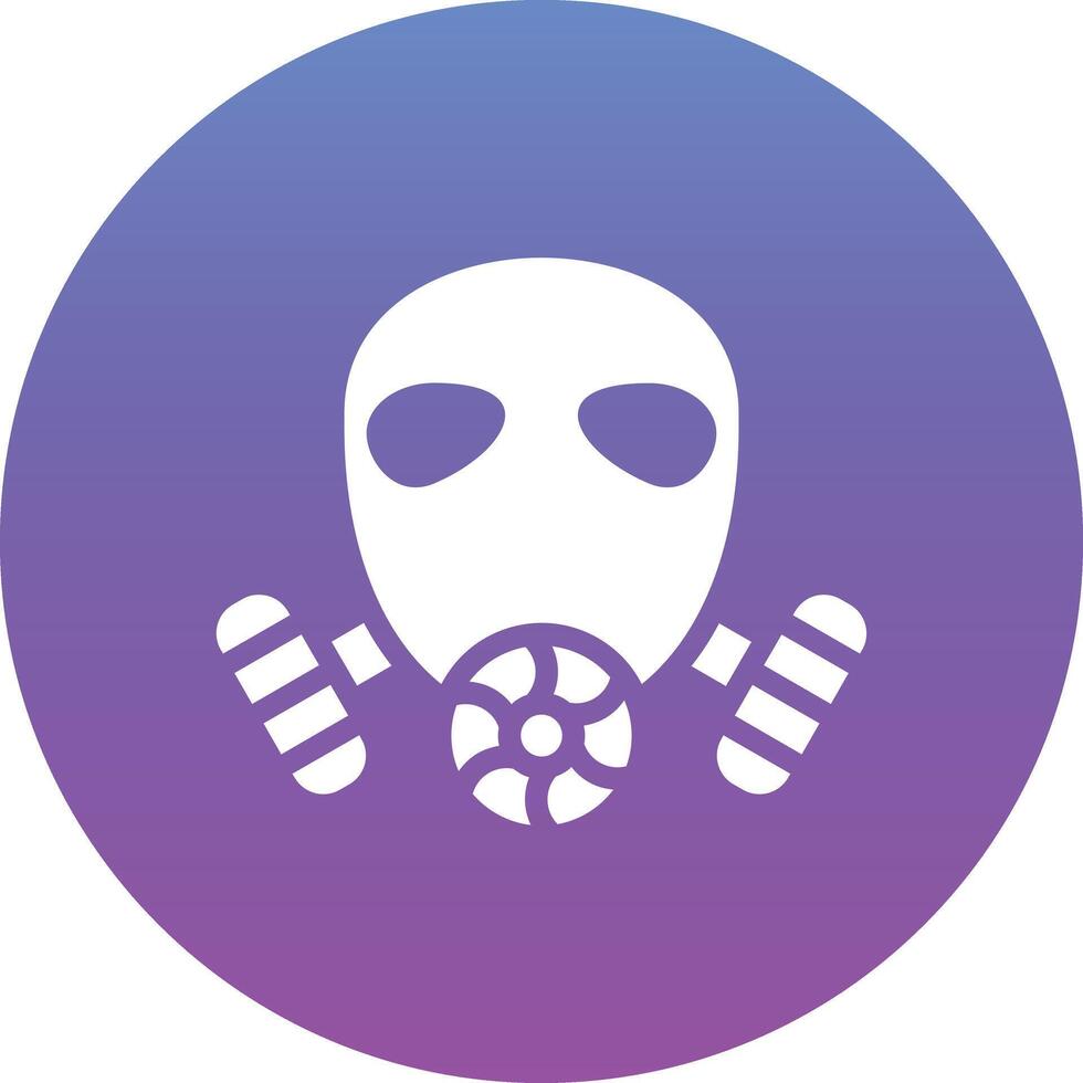 Gas Mask Vector Icon
