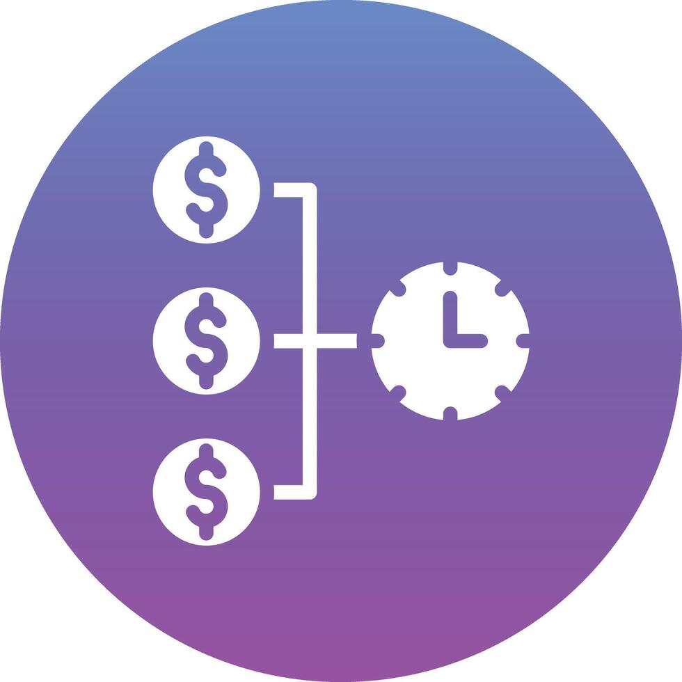 Investment Time Vector Icon