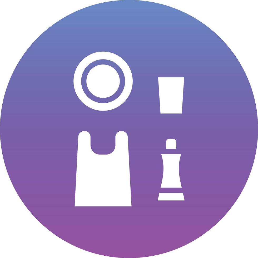 Plastic Vector Icon