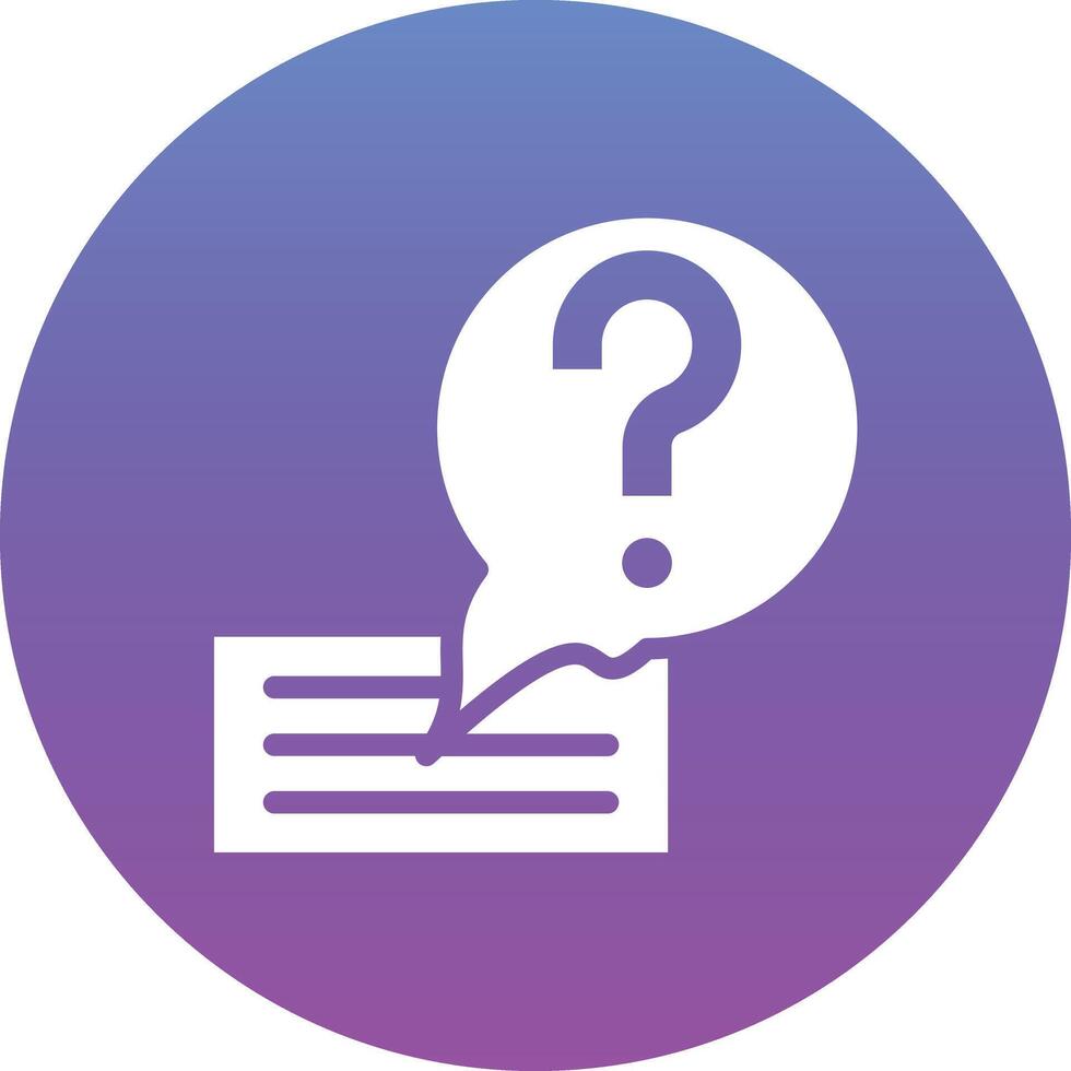 Questions Vector Icon