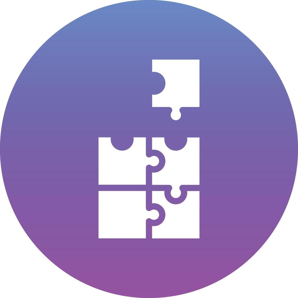 Puzzle Solution Vector Icon