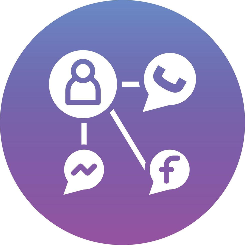 Social Network Vector Icon