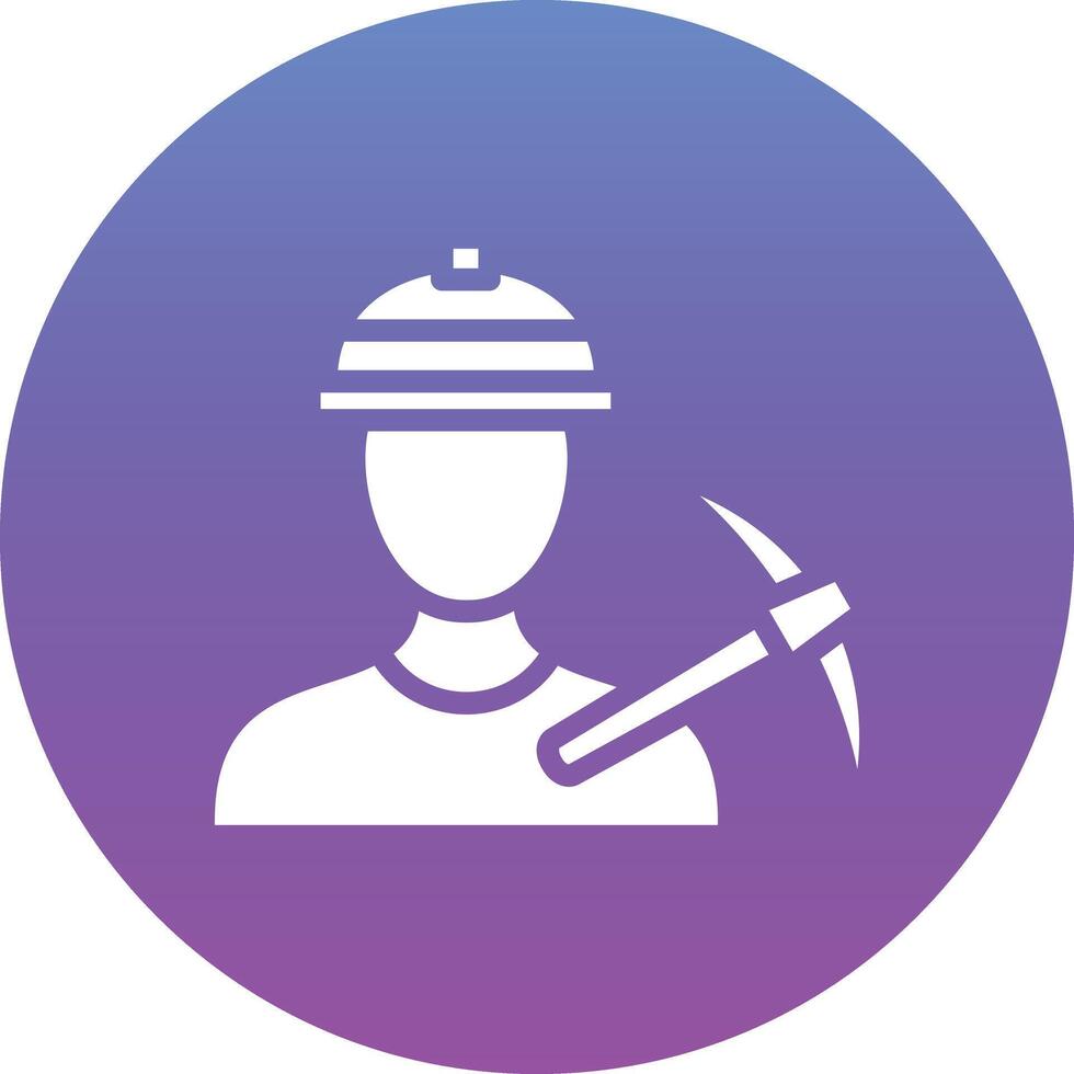 Miner Vector Icon