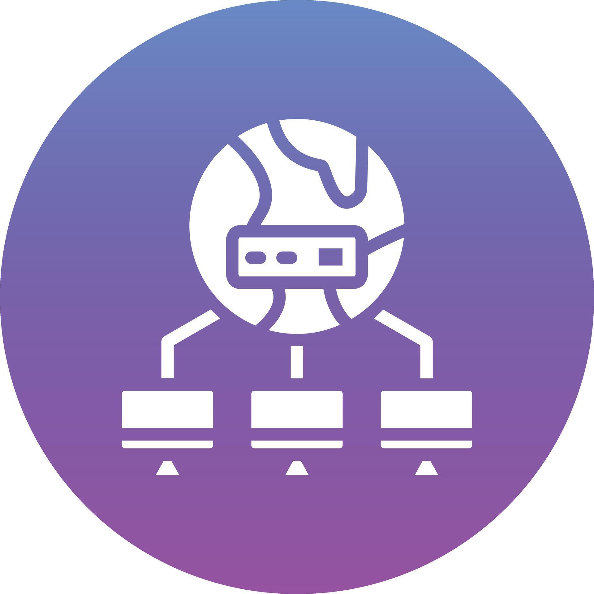 Computer Networking Vector Icon 37356423 Vector Art at Vecteezy