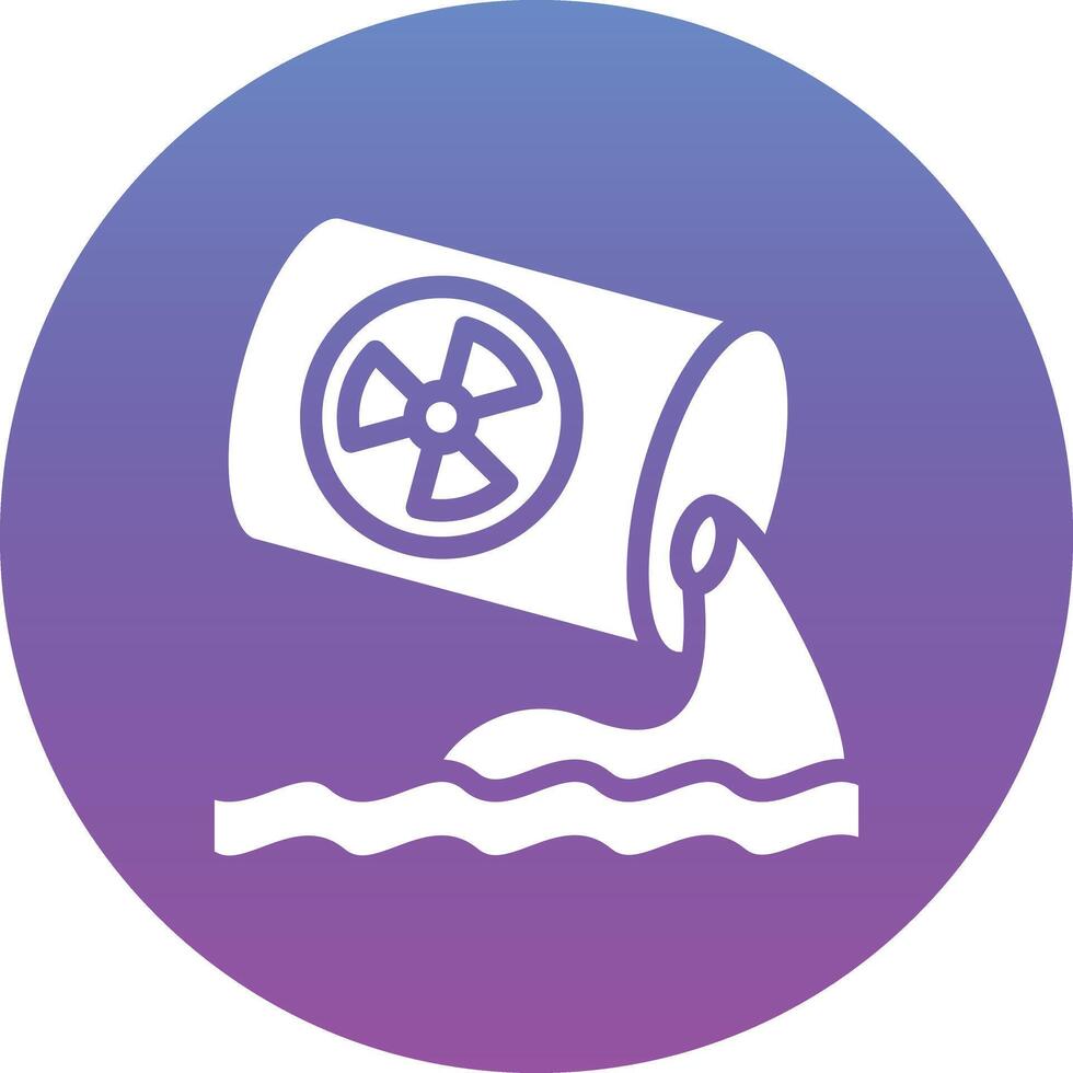 Toxic Waste Vector Icon