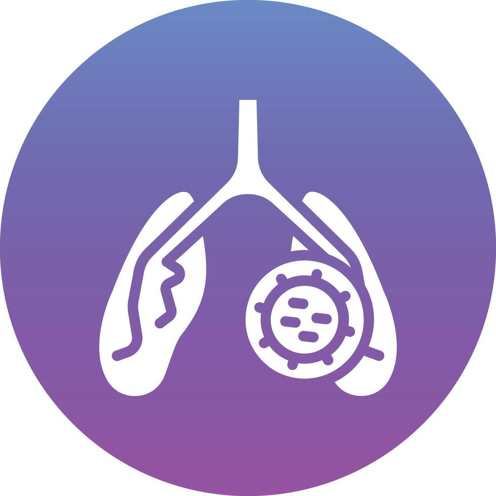 Lungs Infection Vector Icon