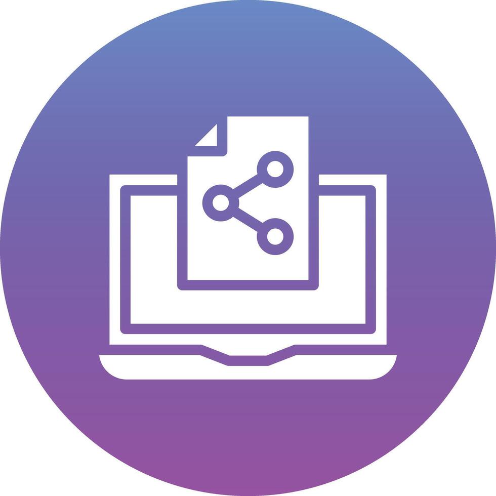 Share Files Vector Icon