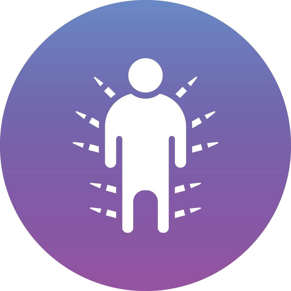 Body Acupuncture Vector Icon