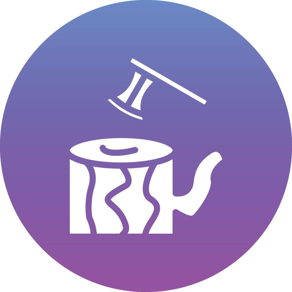 Deforestation Vector Icon