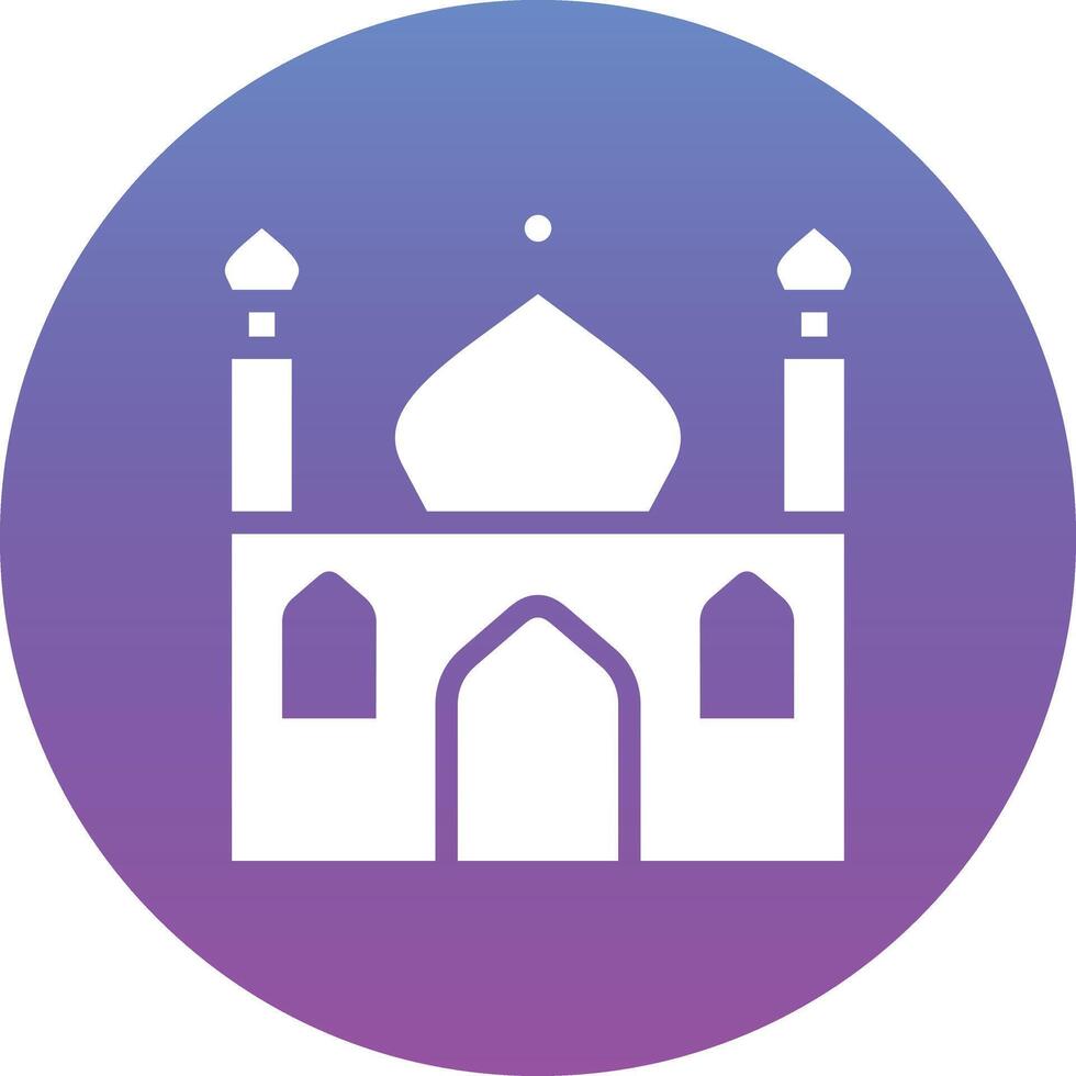 Small Mosque Vector Icon