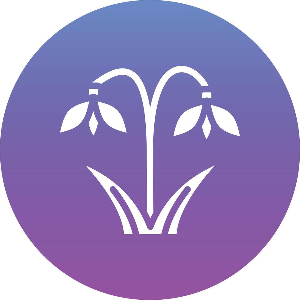 Snowdrop Vector Icon