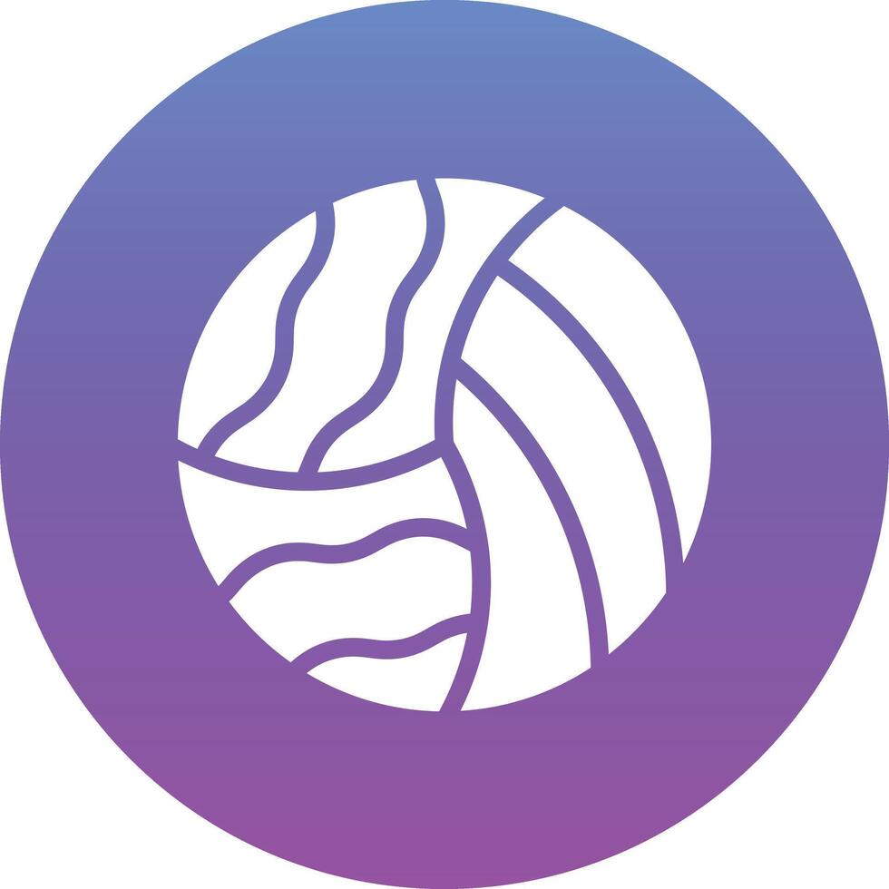 icono de vector de voleibol