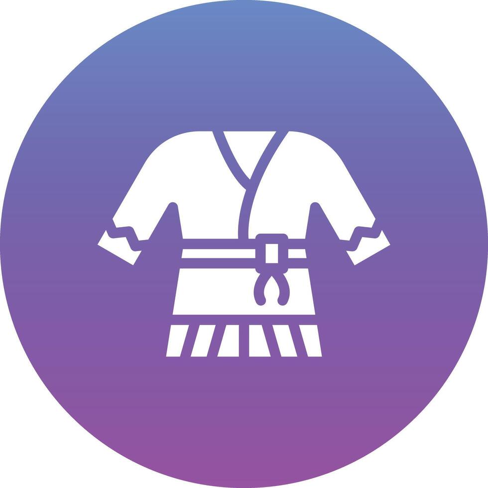 Kimono Vector Icon
