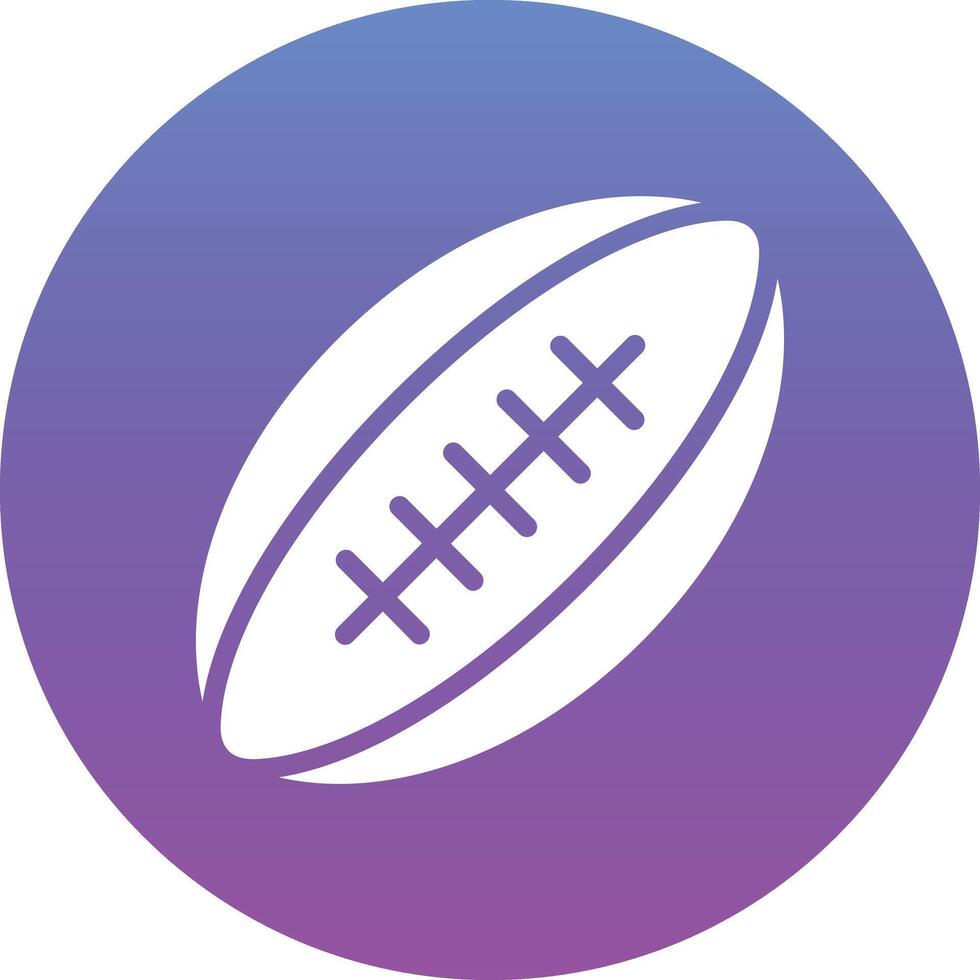 icono de vector de rugby