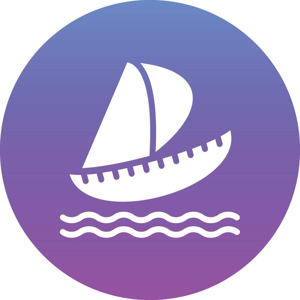 Sailing Vector Icon