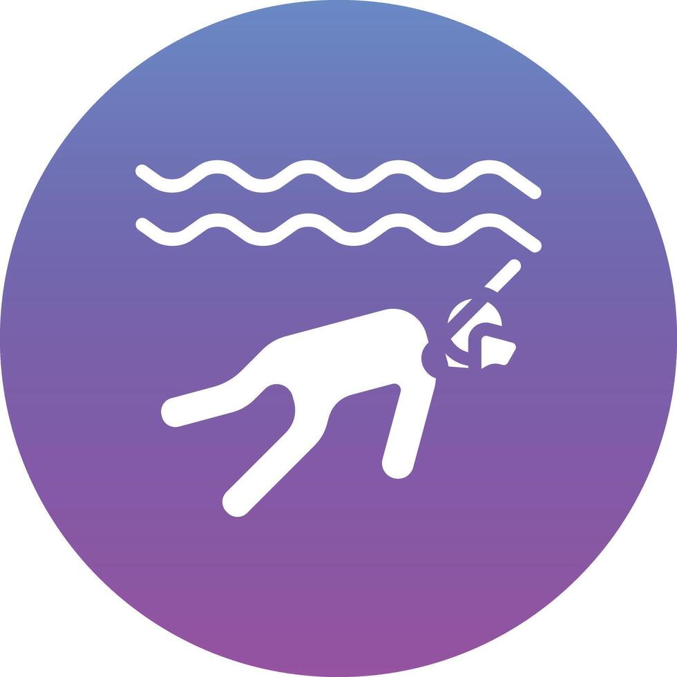 Diving Vector Icon