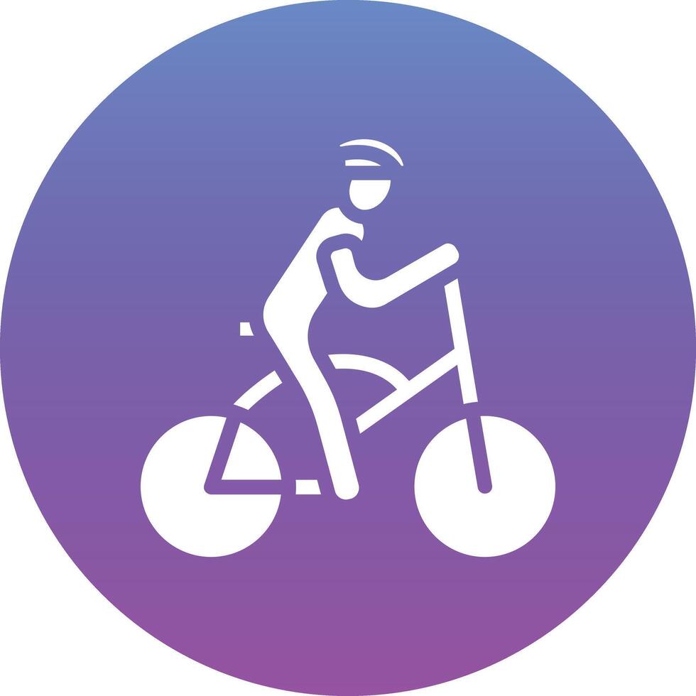 Cycling Vector Icon