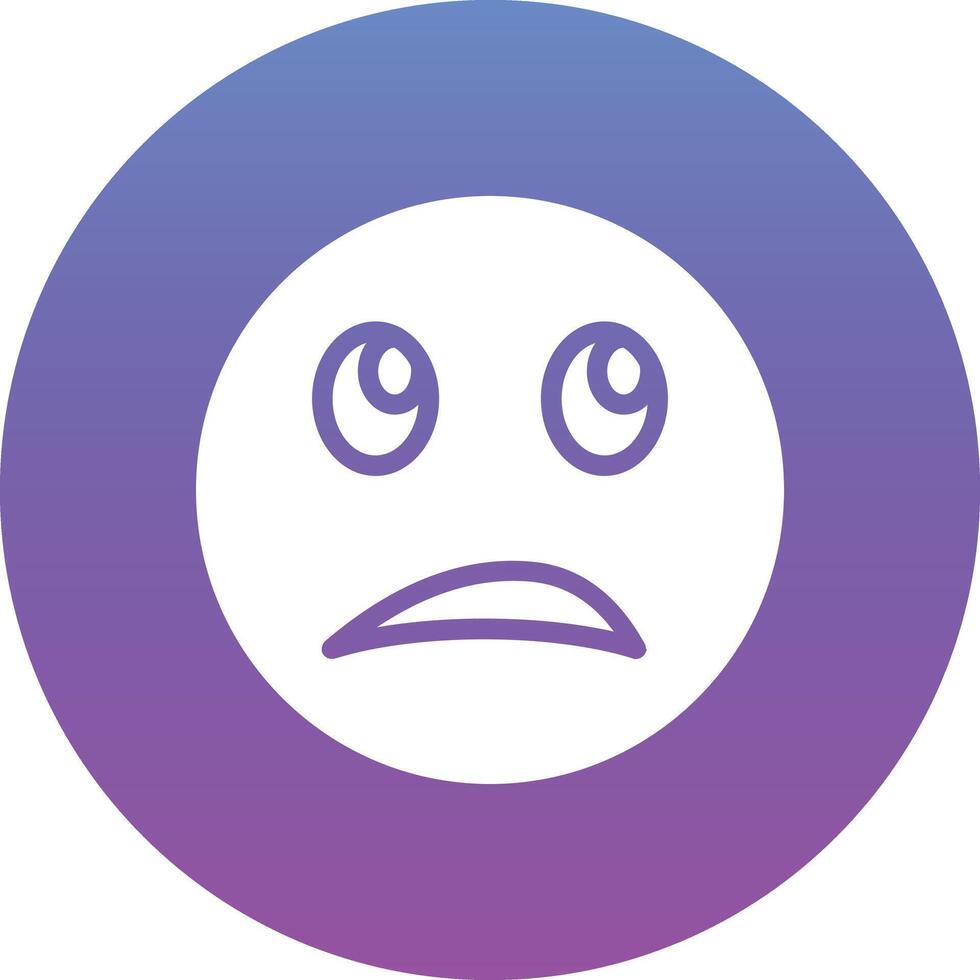 Face with Rolling Eyes Vector Icon