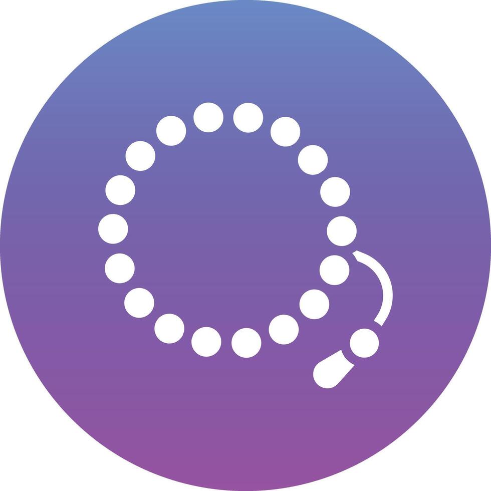 Tasbih Vector Icon