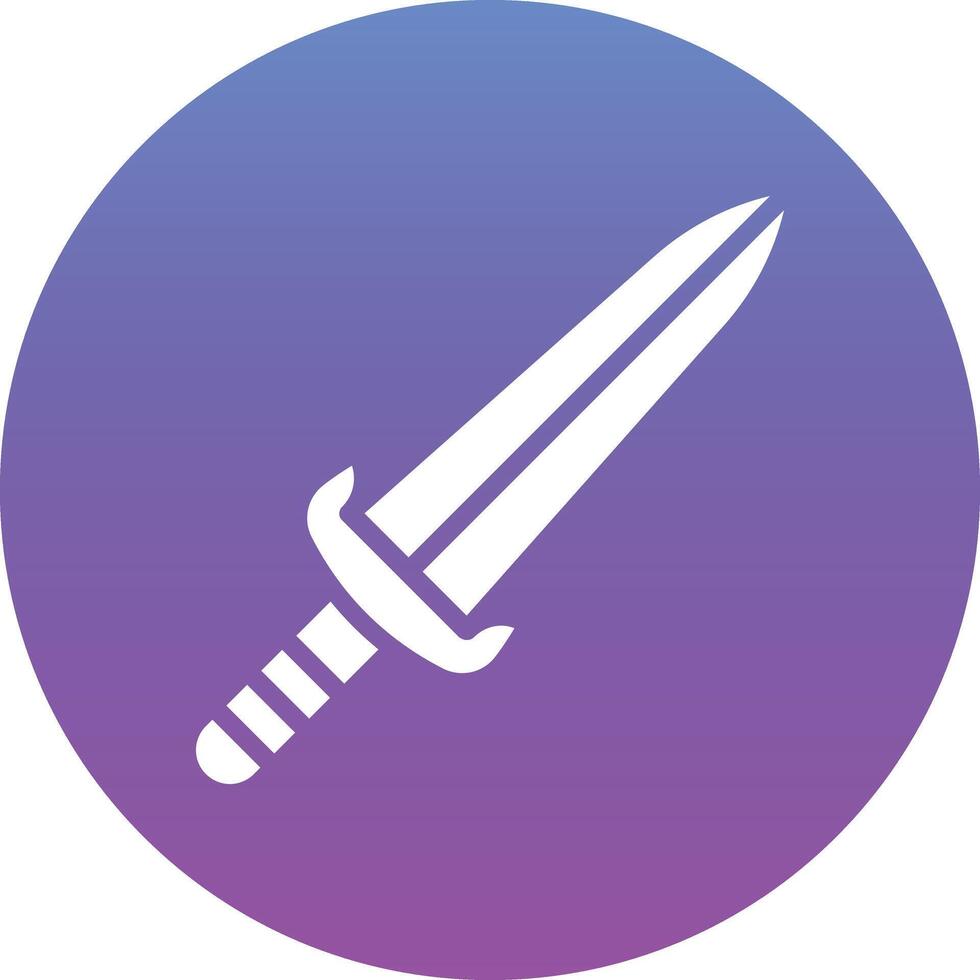 Dagger Vector Icon