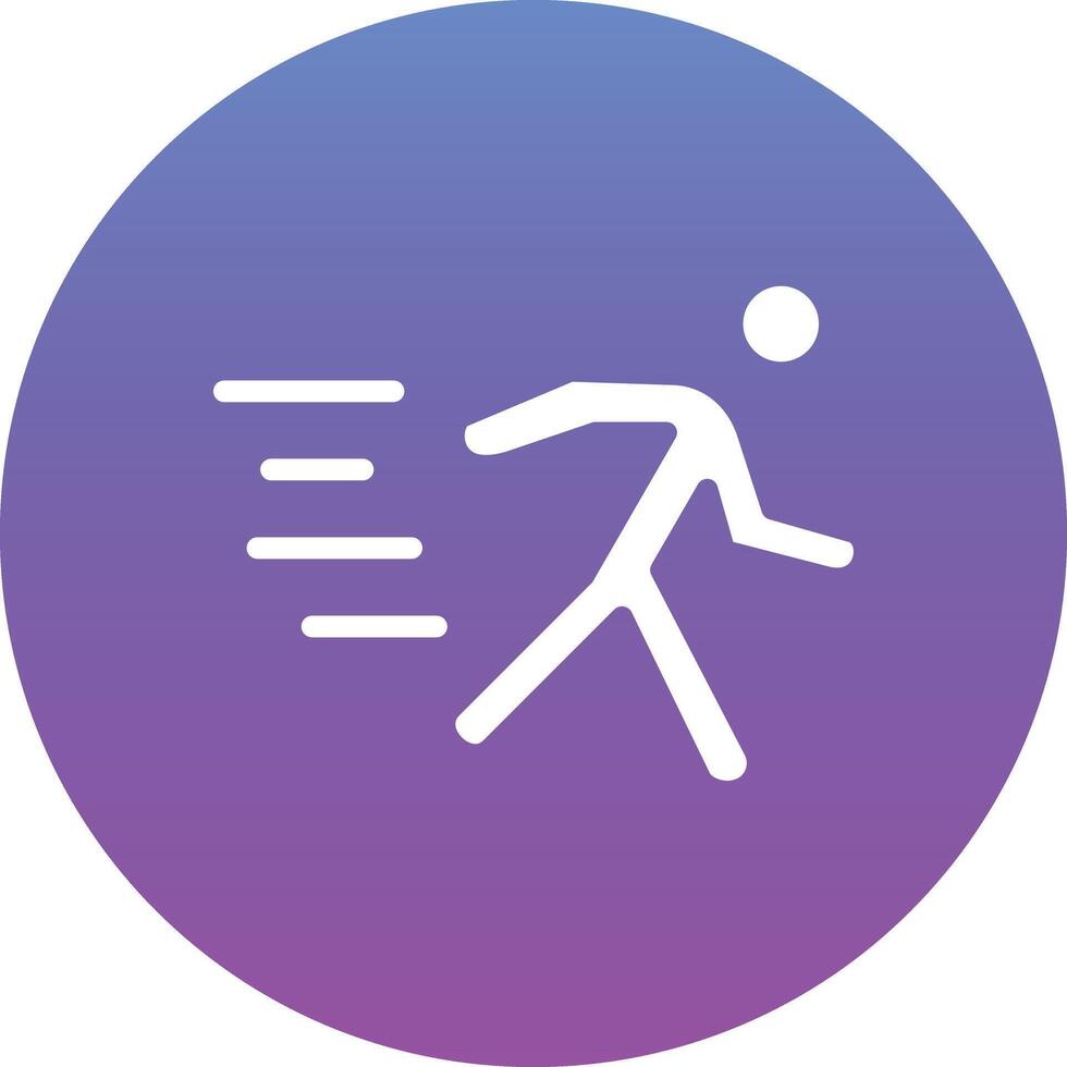 Running Person Vector Icon