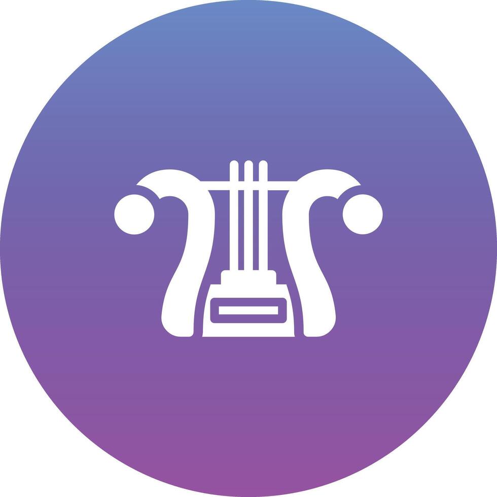Lyre Vector Icon