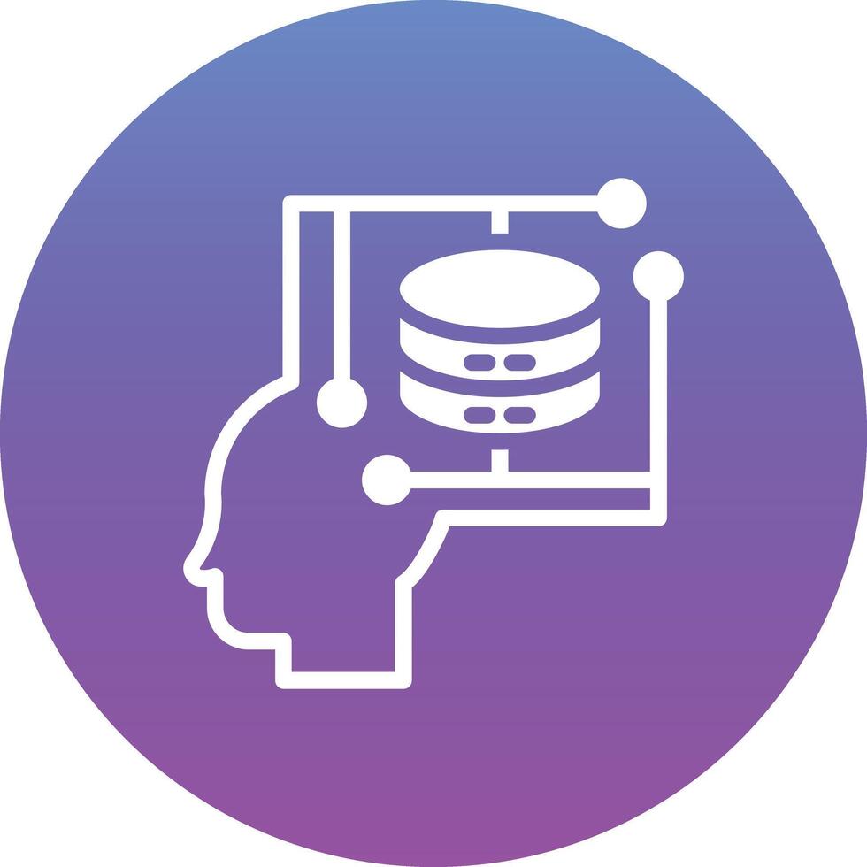 Intelligent Data Vector Icon