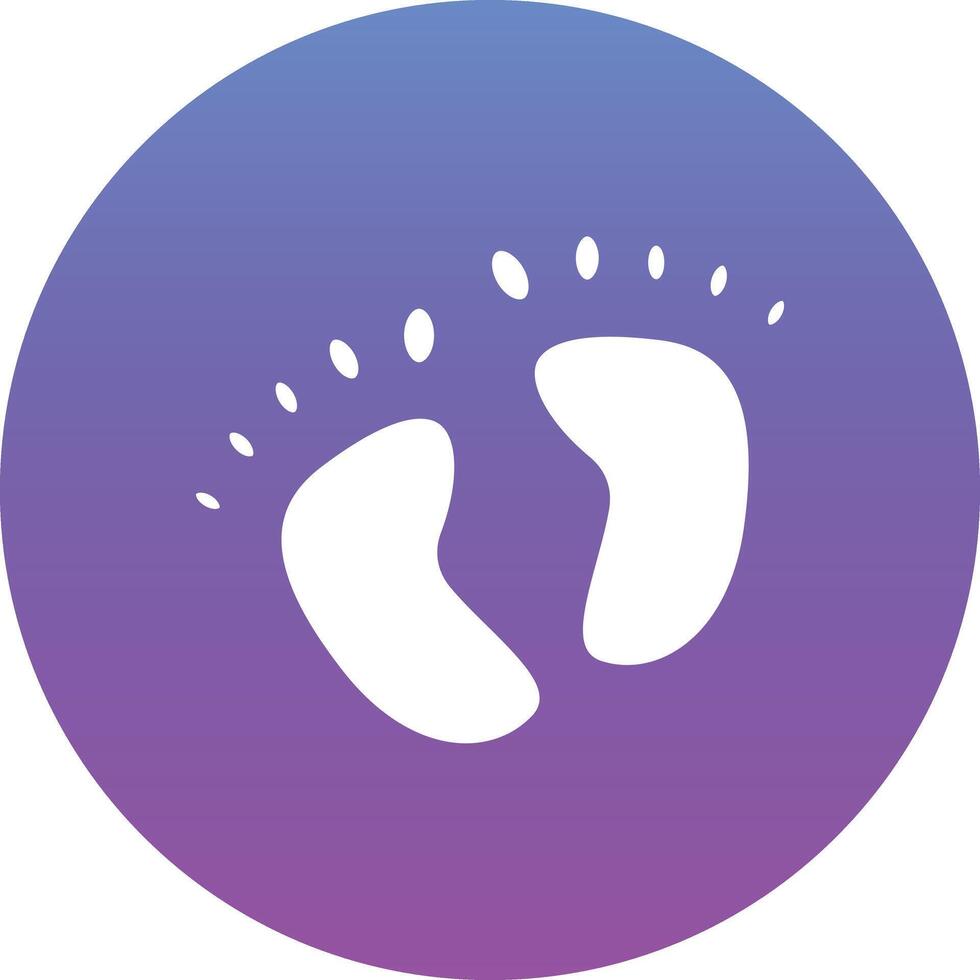 Footprint Vector Icon