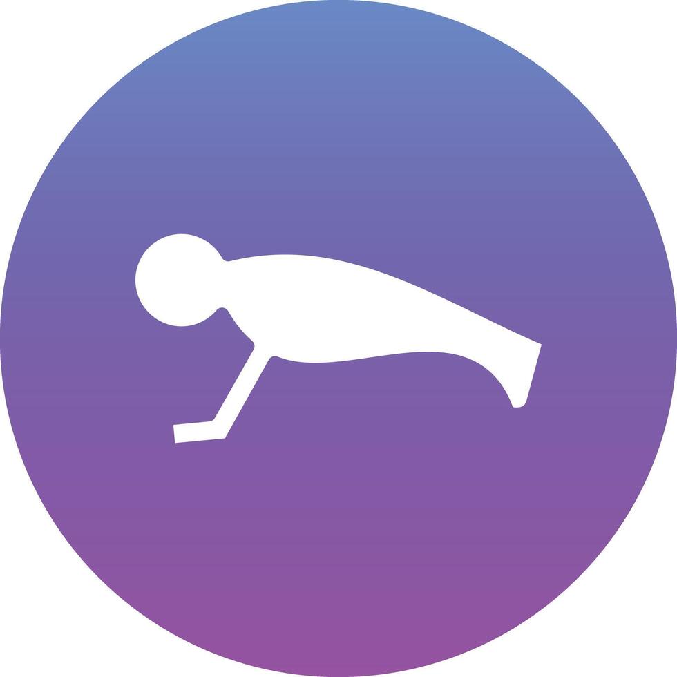 Push Ups Vector Icon