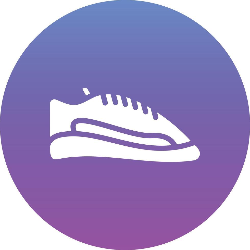 Gym Shoes Vector Icon