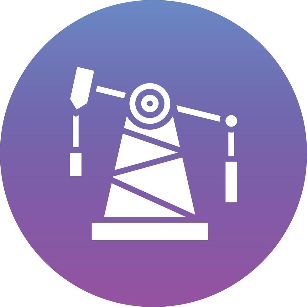 Oil Pump Vector Icon