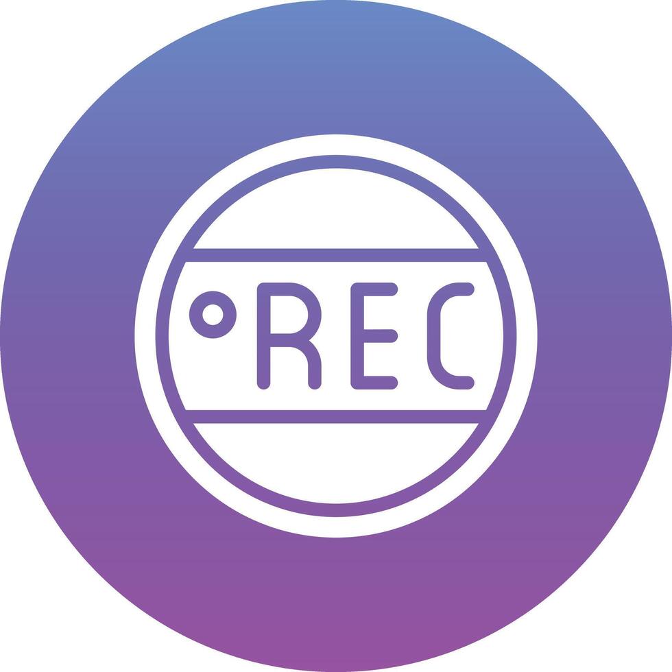 Recording Vector Icon