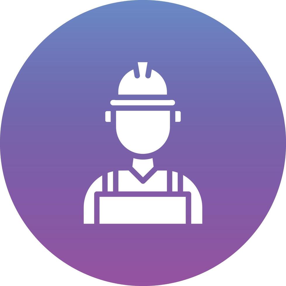 Oil Worker Vector Icon