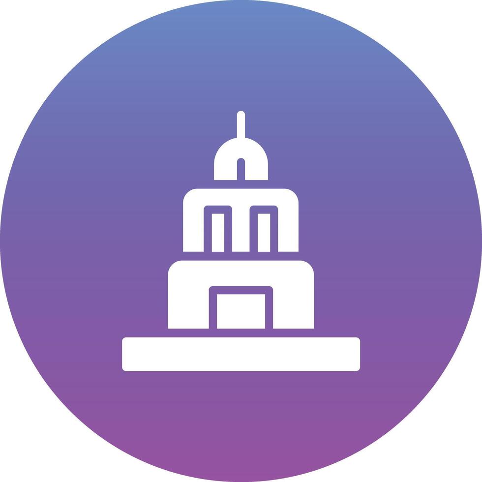 Old Building Vector Icon