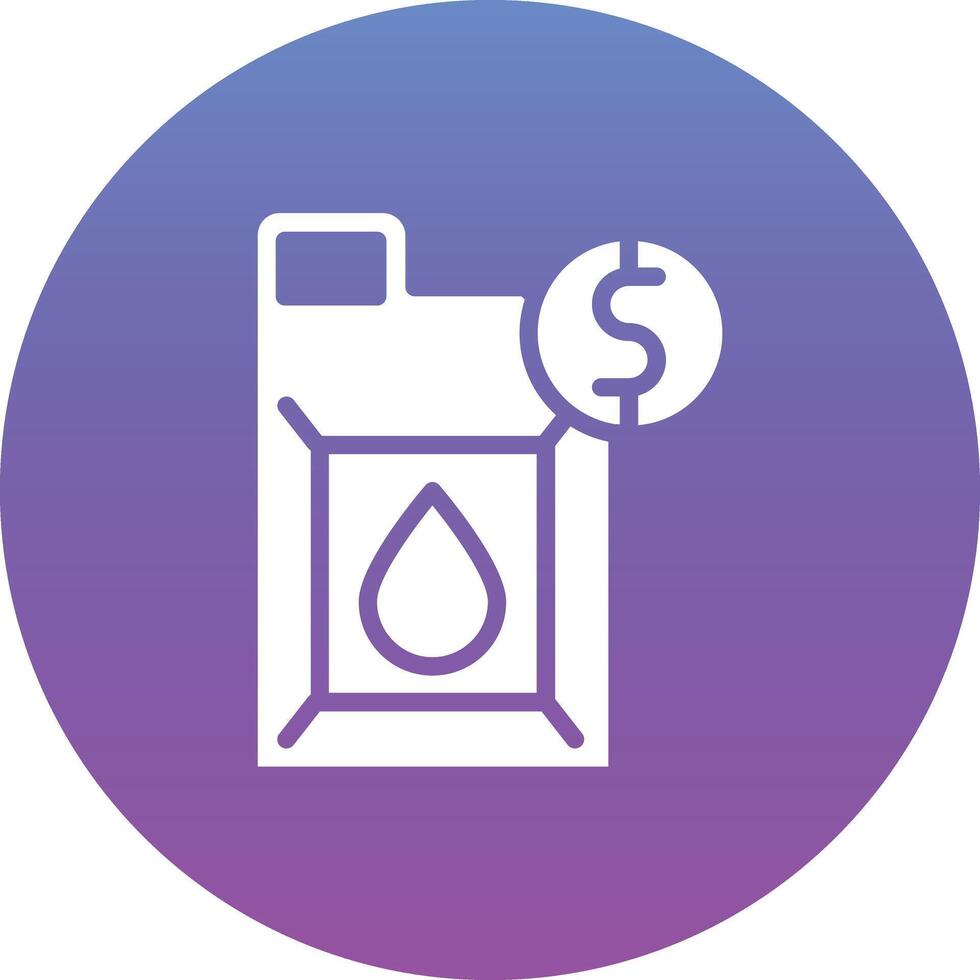 Oil Purchase Vector Icon