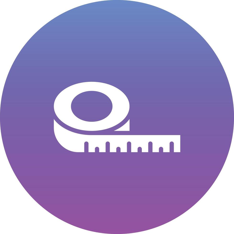 Measure Tape Vector Icon