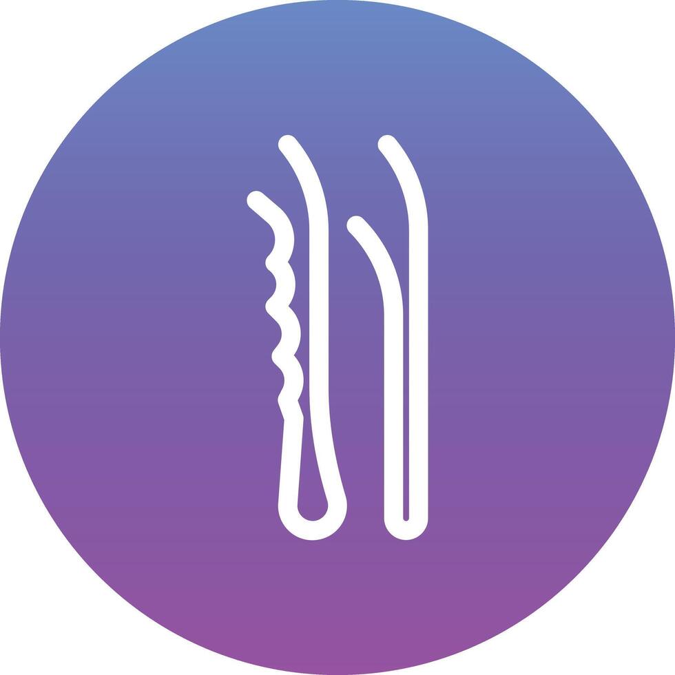Hair Pin Vector Icon