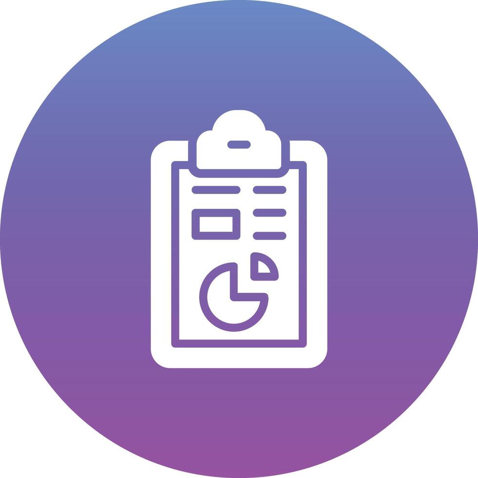 Lab Report Vector Icon