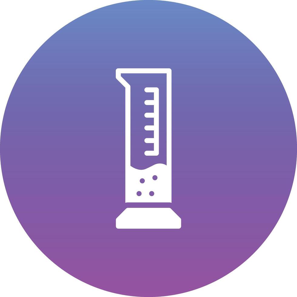 Graduated Cylinder Vector Icon