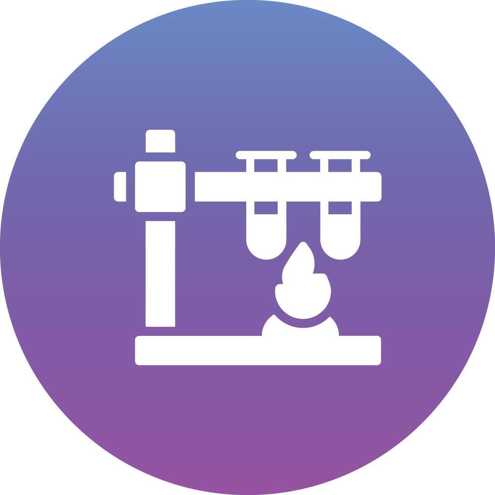 Burning Chemical Vector Icon