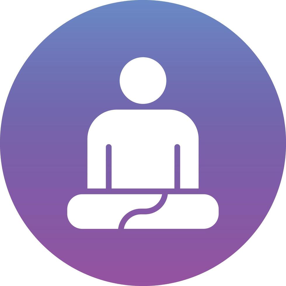 Meditation Vector Icon