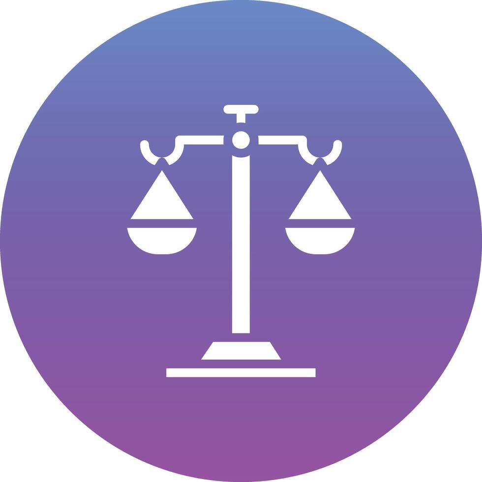 Justice Vector Icon