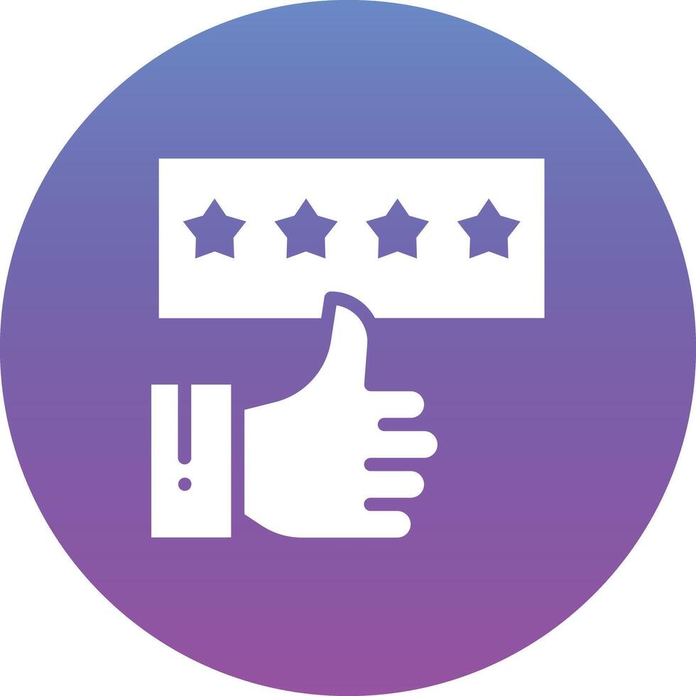 Ratings Vector Icon